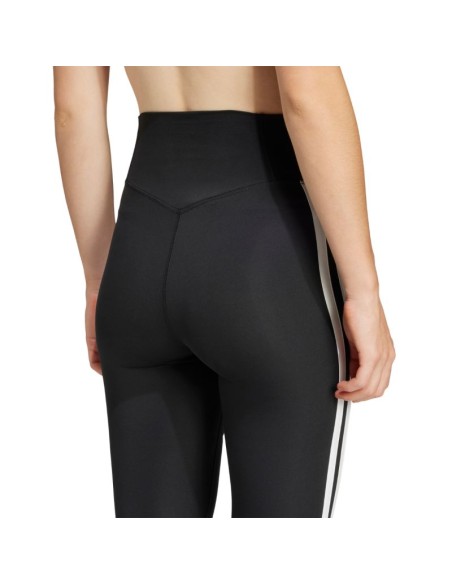 adidas Optime Essentials 3Stripes 78 Women's Leggings Black JD6545