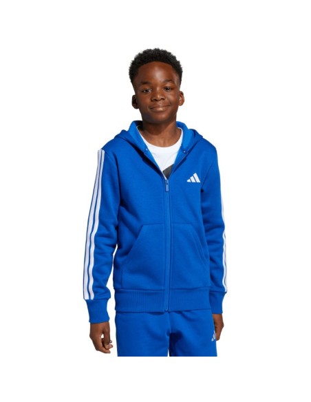 adidas Essentials FullZip Hoodie for Kids Blue JY4977