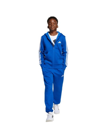 adidas Essentials FullZip Hoodie for Kids Blue JY4977