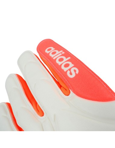 adidas Copa League Goalkeeper Gloves White and Orange JN5343