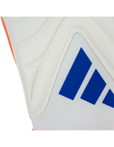adidas Copa League Goalkeeper Gloves White and Orange JN5343