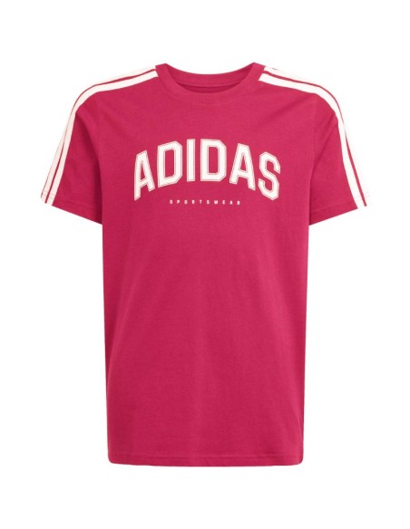 adidas Codes Collegiate Graphic Tee for kids pink KA9764