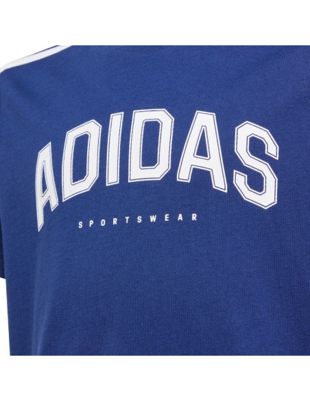 adidas Codes Collegiate Graphic Tee Navy Blue JL6138