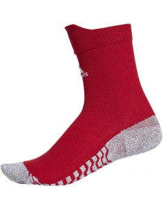 Adidas Alphaskin Traxion Crew Ultralight Socks Red CV7678