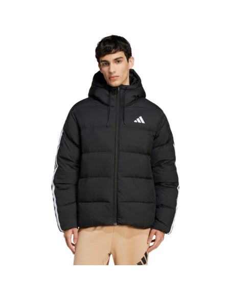 adidas Essentials Climawarm 3 Stripes Puffer Down Hooded M JM4165