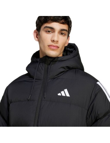 adidas Essentials Climawarm 3 Stripes Puffer Down Hooded M JM4165