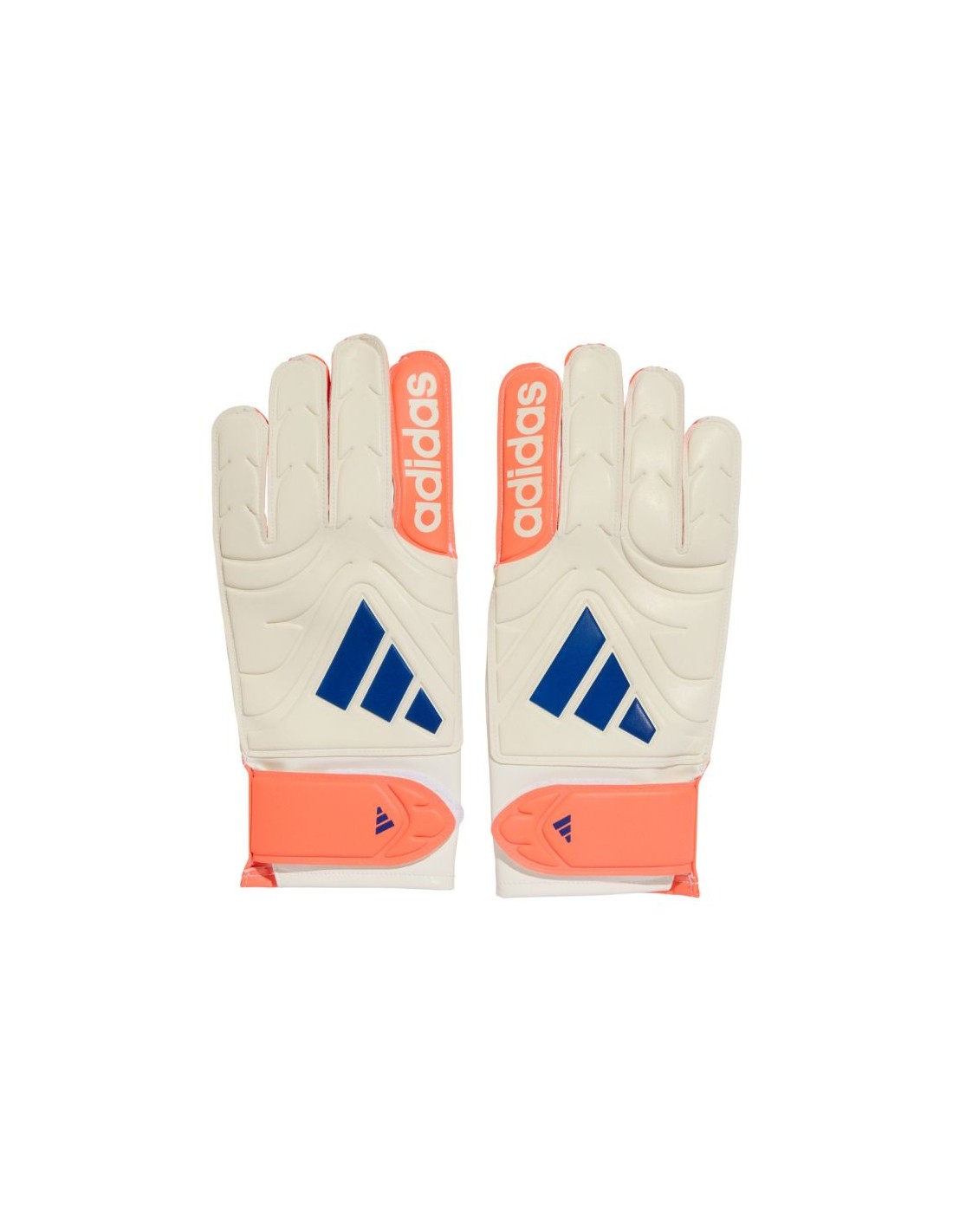 adidas Copa Glove Club goalkeeper gloves white and oran