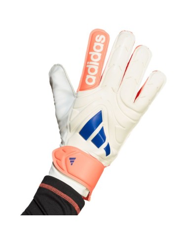 adidas Copa Glove Club goalkeeper gloves white and orange JN5339