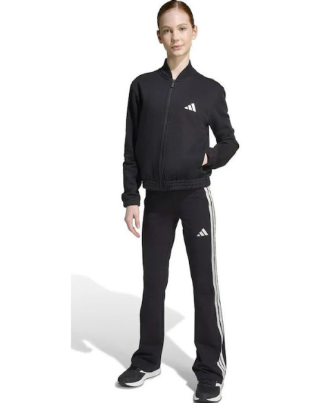 Adidas Junior Girls Glam Tracksuit Jr JL7474