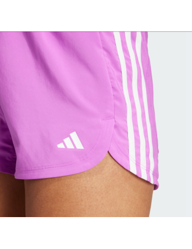 adidas Pacer Training 3Stripes Woven High Rise shorts W IX1079