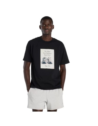 New Balance 574 Ad TShirt MT61B0WFBK