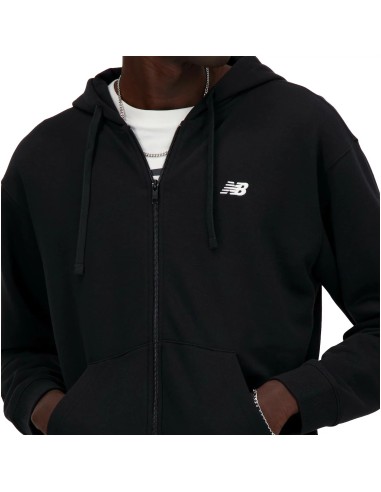 New Balance Sport Essentials Logo French Terry Full Zip MJ41501BK