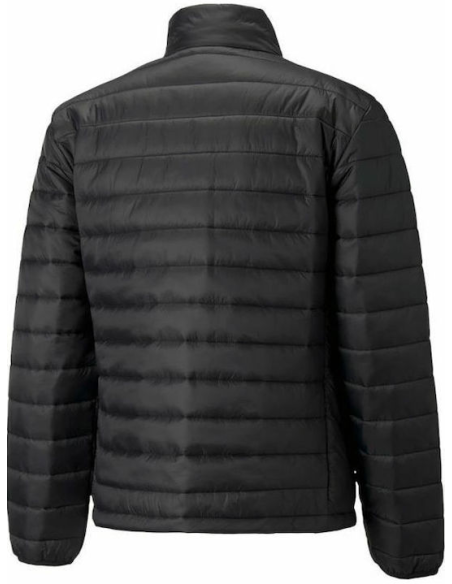 Puma Teamliga Light Ανδρικό Χειμωνιάτικο Μπουφάν Puffer Μαύρο 657617-03