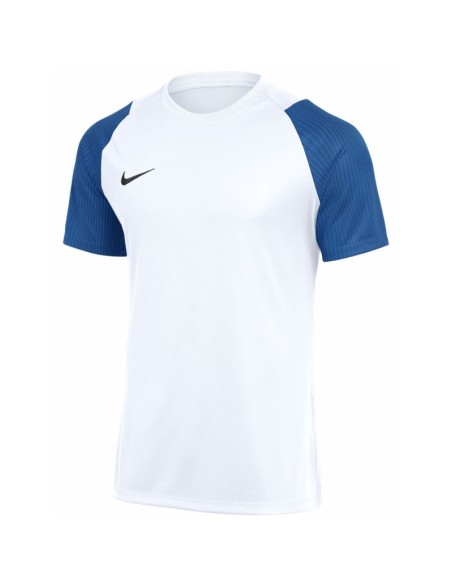Men's Nike DriFit Academy II Tshirt white and blue HV8160 103