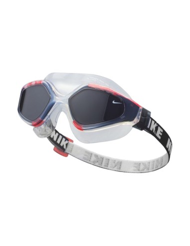 Nike Expanse Swim Mask Swimming Goggles ClearRed NESSC151620 OS