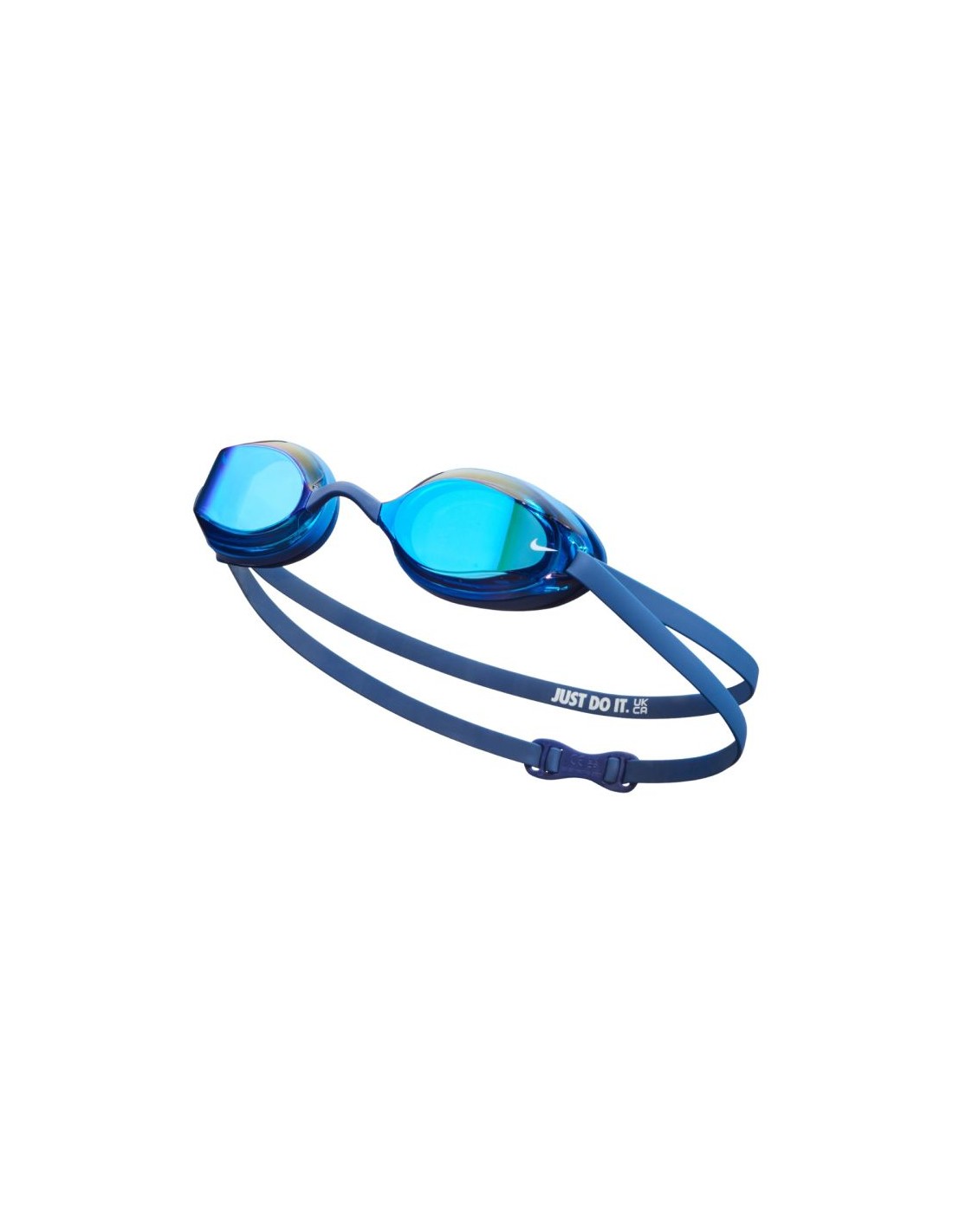 Nike Legacy Comfort Blue Swimming Goggles NESSF132440 OS