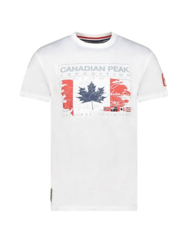 Canadian Peak JRUSTYEAK WHITE RM MEN 233 Tshirt RBMSZ2063HCPBLANC