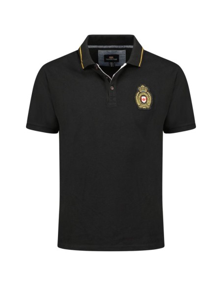 Canadian Peak KARITEAK BLACK RM MEN 254 polo shirt RBMSX1758HCPNOIR