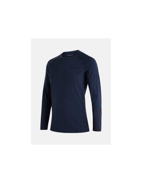 Peak Performance M Magic Crew Thermal Shirt Blue