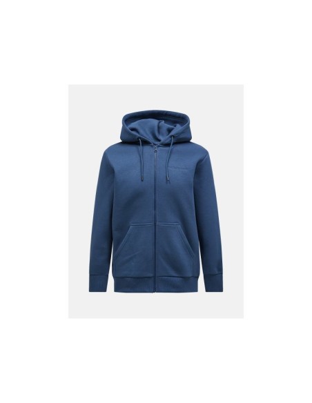 Peak Performance M Original Small Logo Zip sweatshirt blue