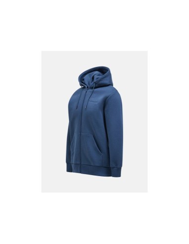 Peak Performance M Original Small Logo Zip sweatshirt blue