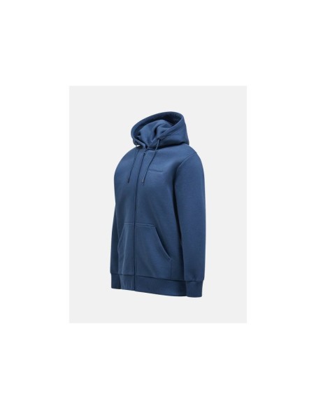 Peak Performance M Original Small Logo Zip sweatshirt blue