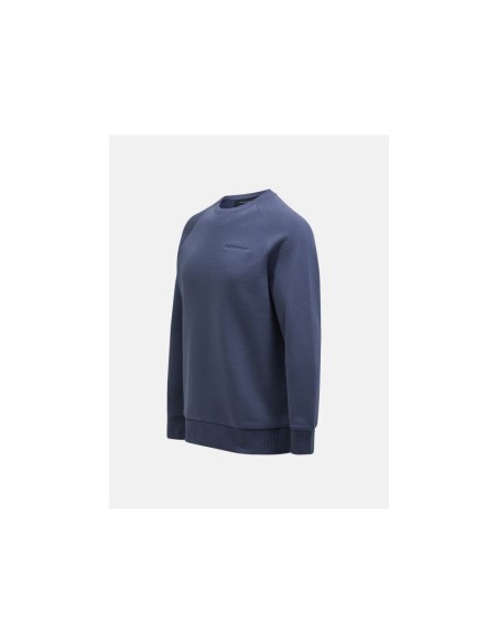 Peak Performance M Original Small Logo Crew sweatshirt blue