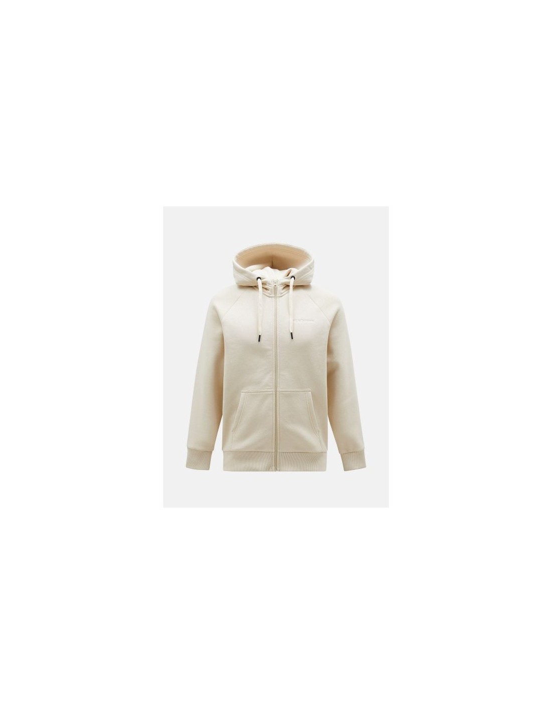 Peak Performance M Original Small Logo Zip Hood sweatshirt beige