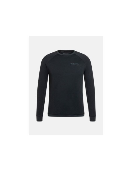 Peak Performance M Light Crew Sweatshirt Black
