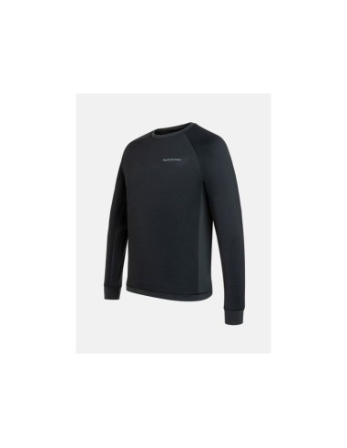 Peak Performance M Light Crew Sweatshirt Black