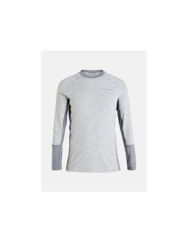 Peak Performance M Magic Crew Thermal Shirt Gray