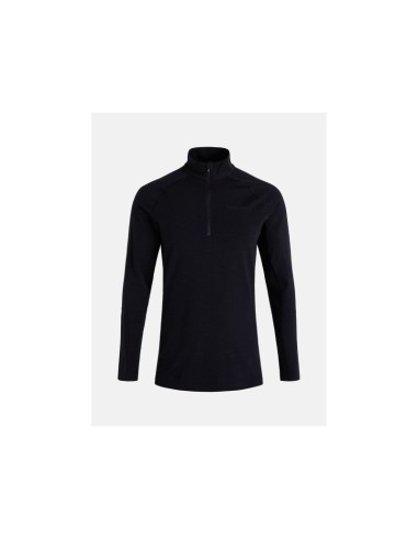 Peak Performance M Magic Half Zip Thermal Shirt Black