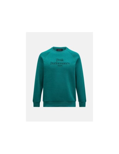 Peak Performance M Original Crew Green Sweatshirt