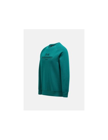 Peak Performance M Original Crew Green Sweatshirt