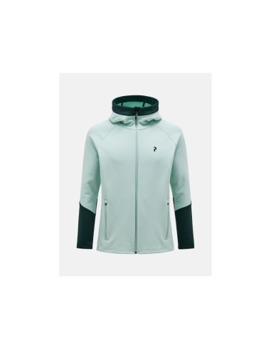 Peak Performance M Rider Zip Hood Green