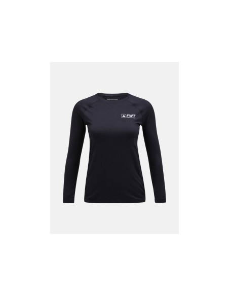 Peak Performance W FWT Spirit Crew Sweatshirt Black