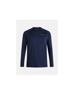 Peak Performance M Spirit Crew Thermal Shirt Blue