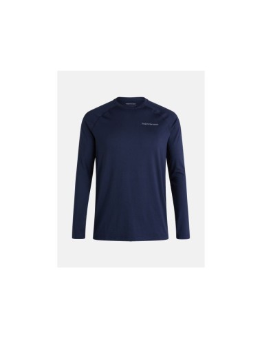 Peak Performance M Spirit Crew Thermal Shirt Blue