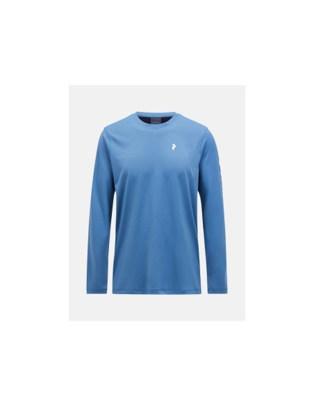Peak Performance M Alum Light Long Sleeve Tshirt blue