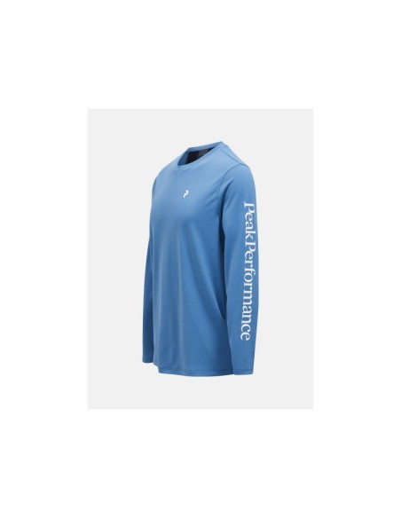 Peak Performance M Alum Light Long Sleeve Tshirt blue