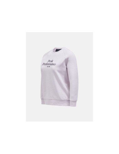 Peak Performance W Original Crew Purple Sweatshirt