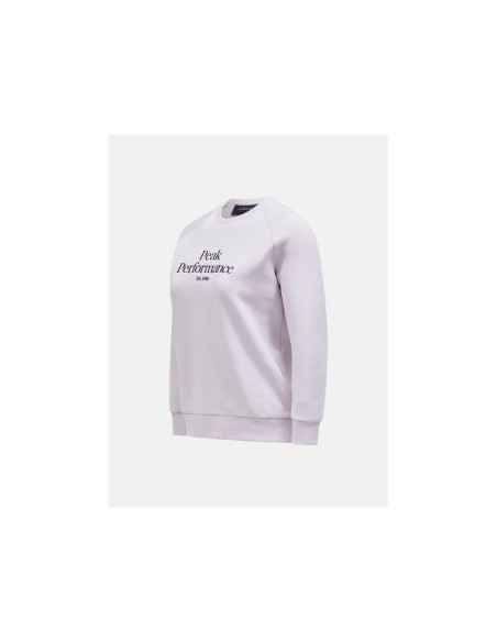 Peak Performance W Original Crew Purple Sweatshirt