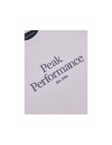 Peak Performance W Original Crew Purple Sweatshirt