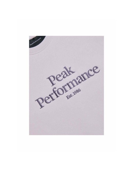 Peak Performance W Original Crew Purple Sweatshirt