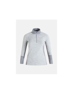 Peak Performance W Magic Half Zip Thermal Shirt Gray