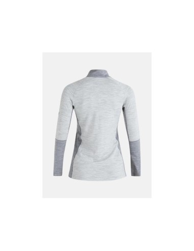 Peak Performance W Magic Half Zip Thermal Shirt Gray
