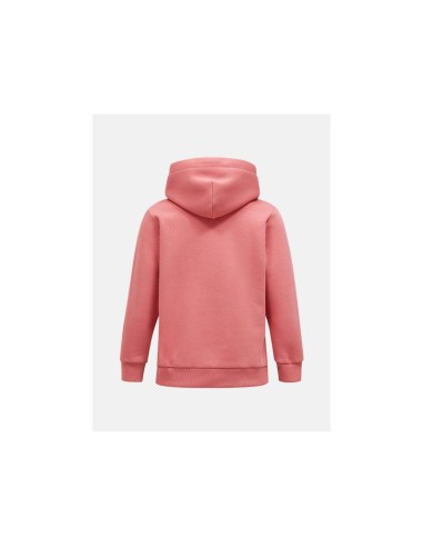 Peak Performance W Original Small Logo Hood Pink