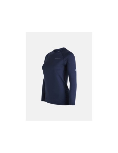 Peak Performance W Spirit Crew Thermal Shirt Blue