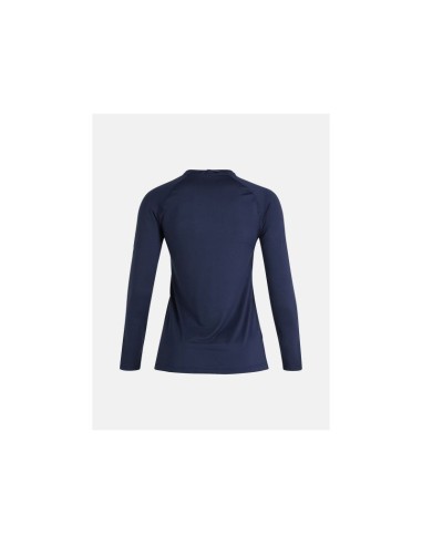 Peak Performance W Spirit Crew Thermal Shirt Blue