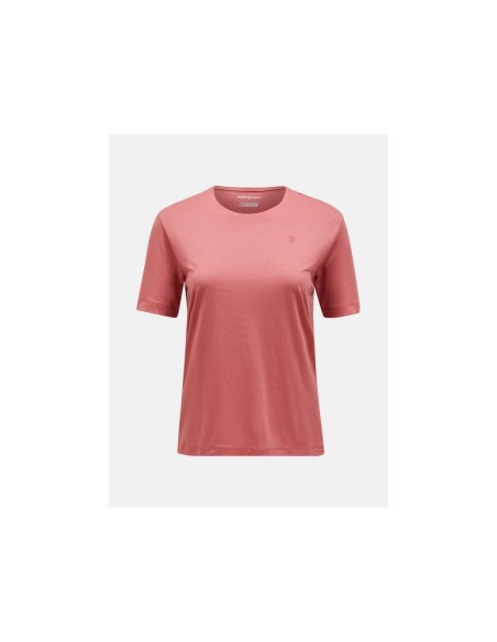 Peak Performance W Delta Ss Tee Pink